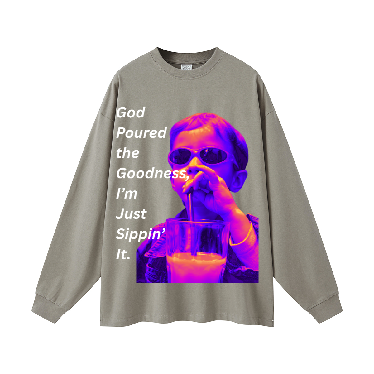 Sippin God's Goodness L/S