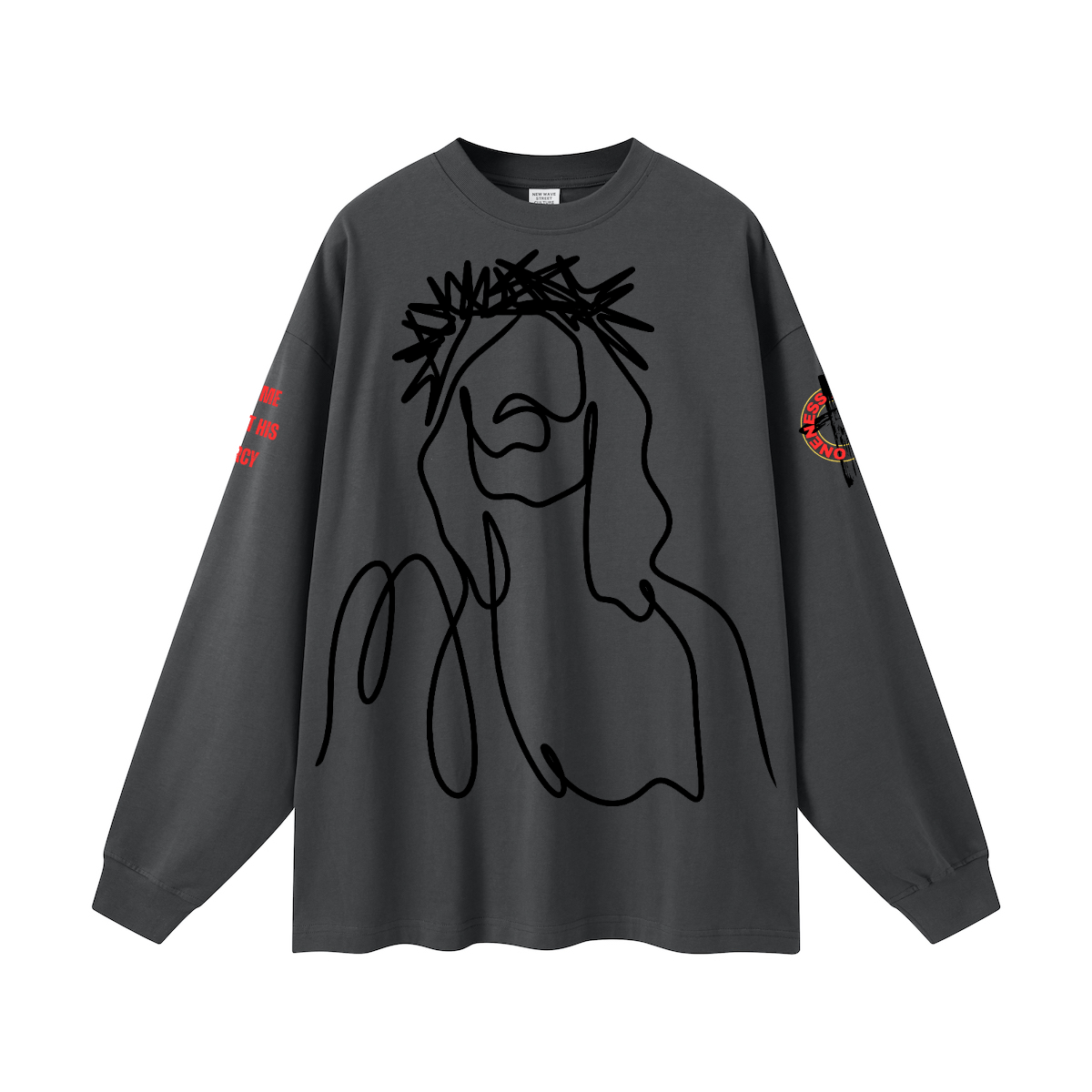 Jesus Crown of thorns l/s