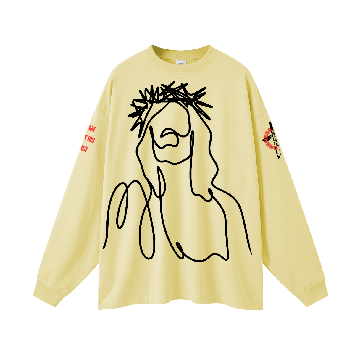 Jesus Crown of thorns l/s
