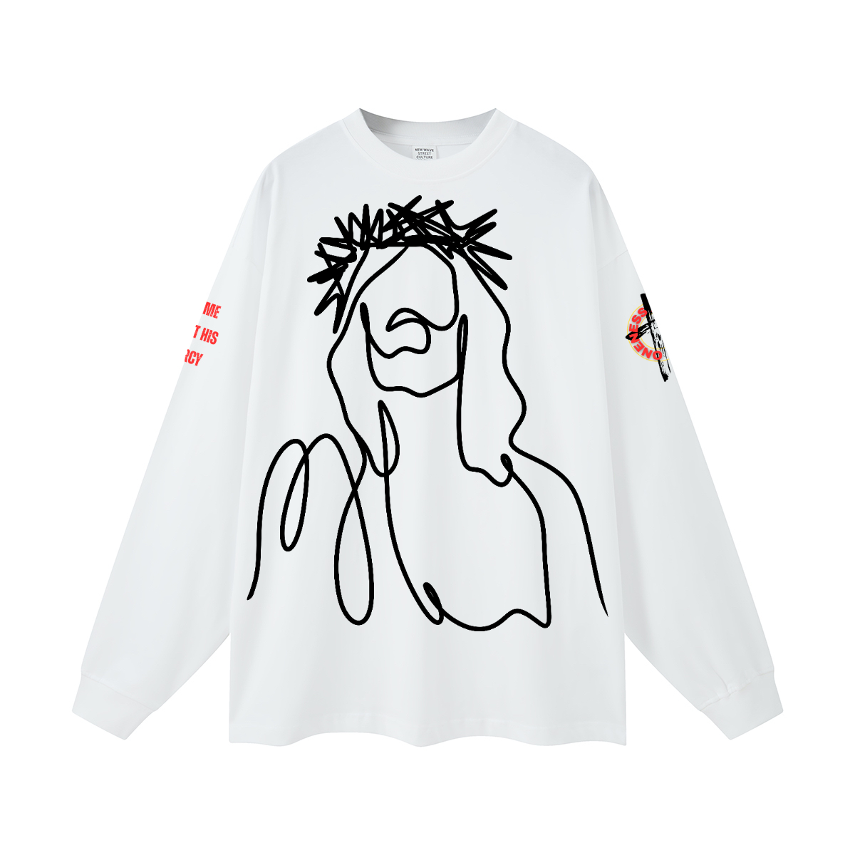 Jesus Crown of thorns l/s