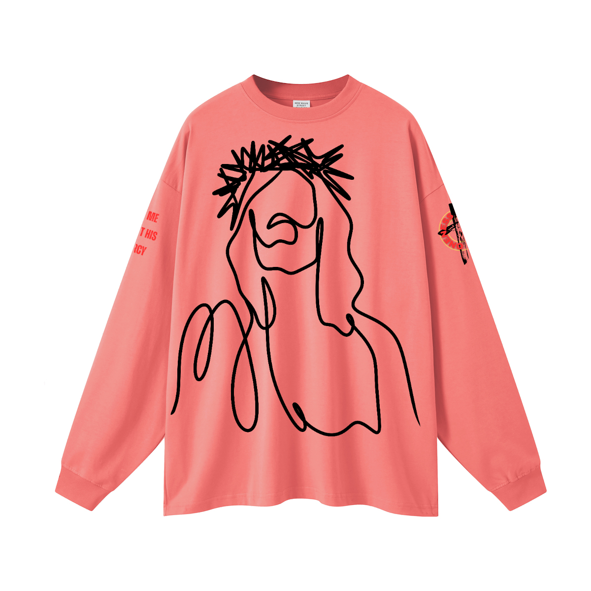 Jesus Crown of thorns l/s