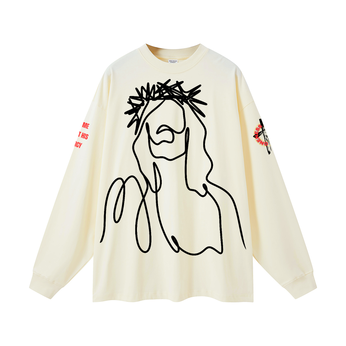 Jesus Crown of thorns l/s