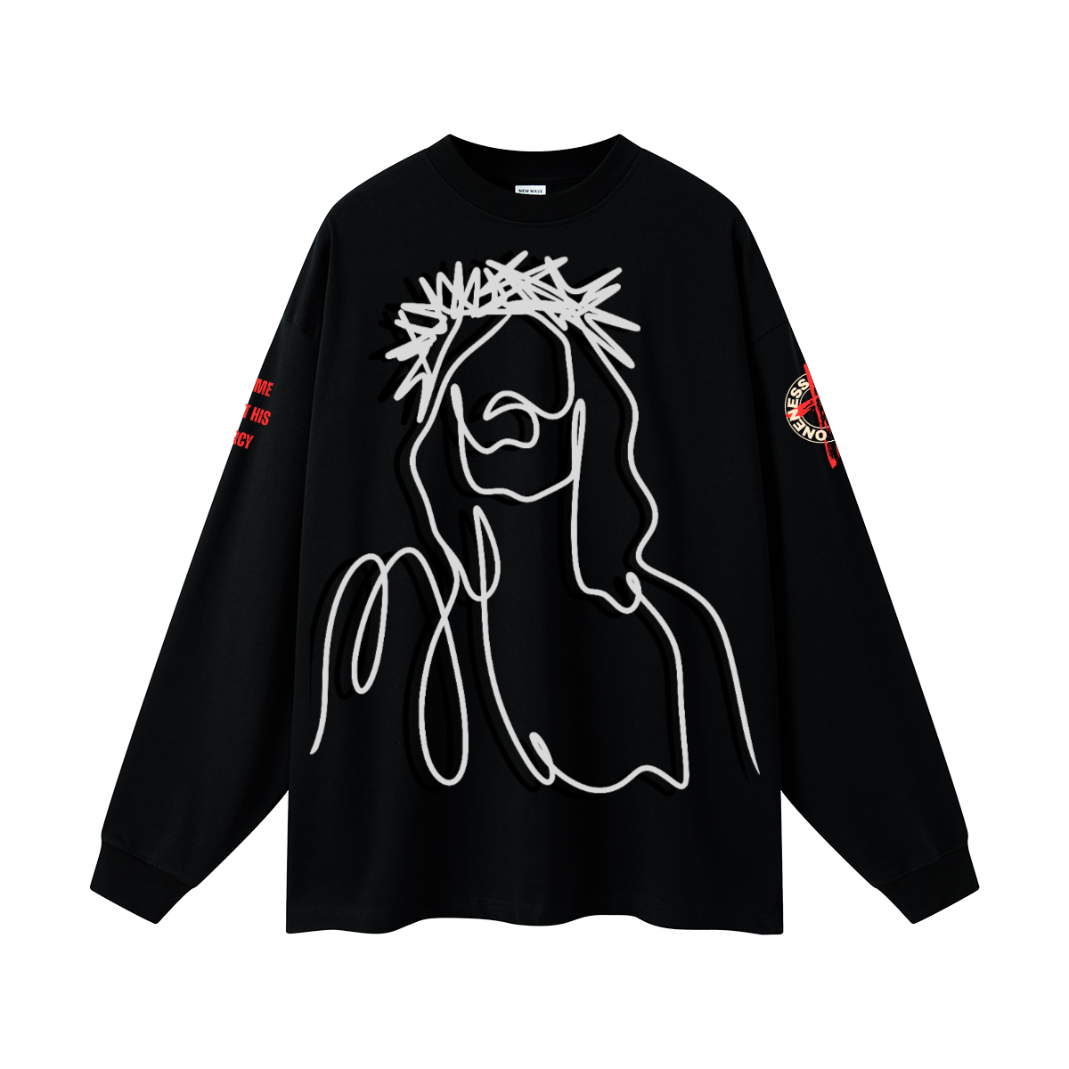 Jesus Crown of thorns l/s