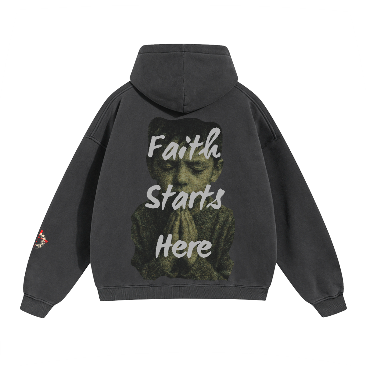 Faith Starts Here Hoodie