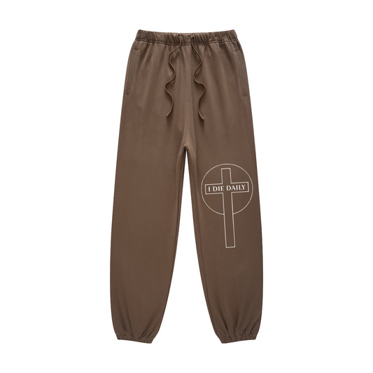 I Die Daily Plush Sweatpants