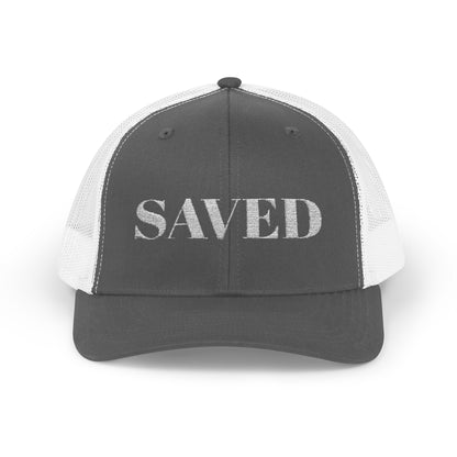 Saved Snapback Trucker hat