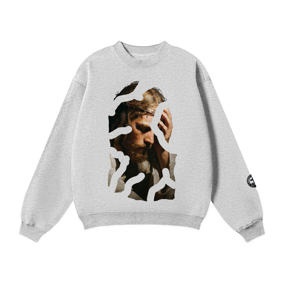 Jesus Wept/ Crewneck Sweatshirt