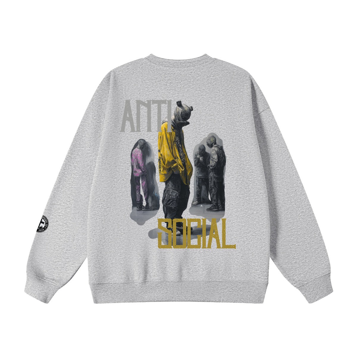 Anti Social (18:1) Oversized Sweatshirt