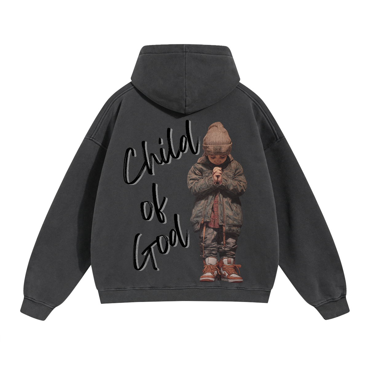 Child of God/ Boxy Fit Hoodie