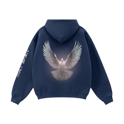 Holy Spirit/ Zip-up Oversized Hoodie