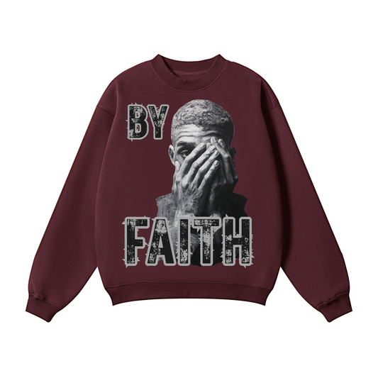 By Faith/ Crewneck Sweatshirt