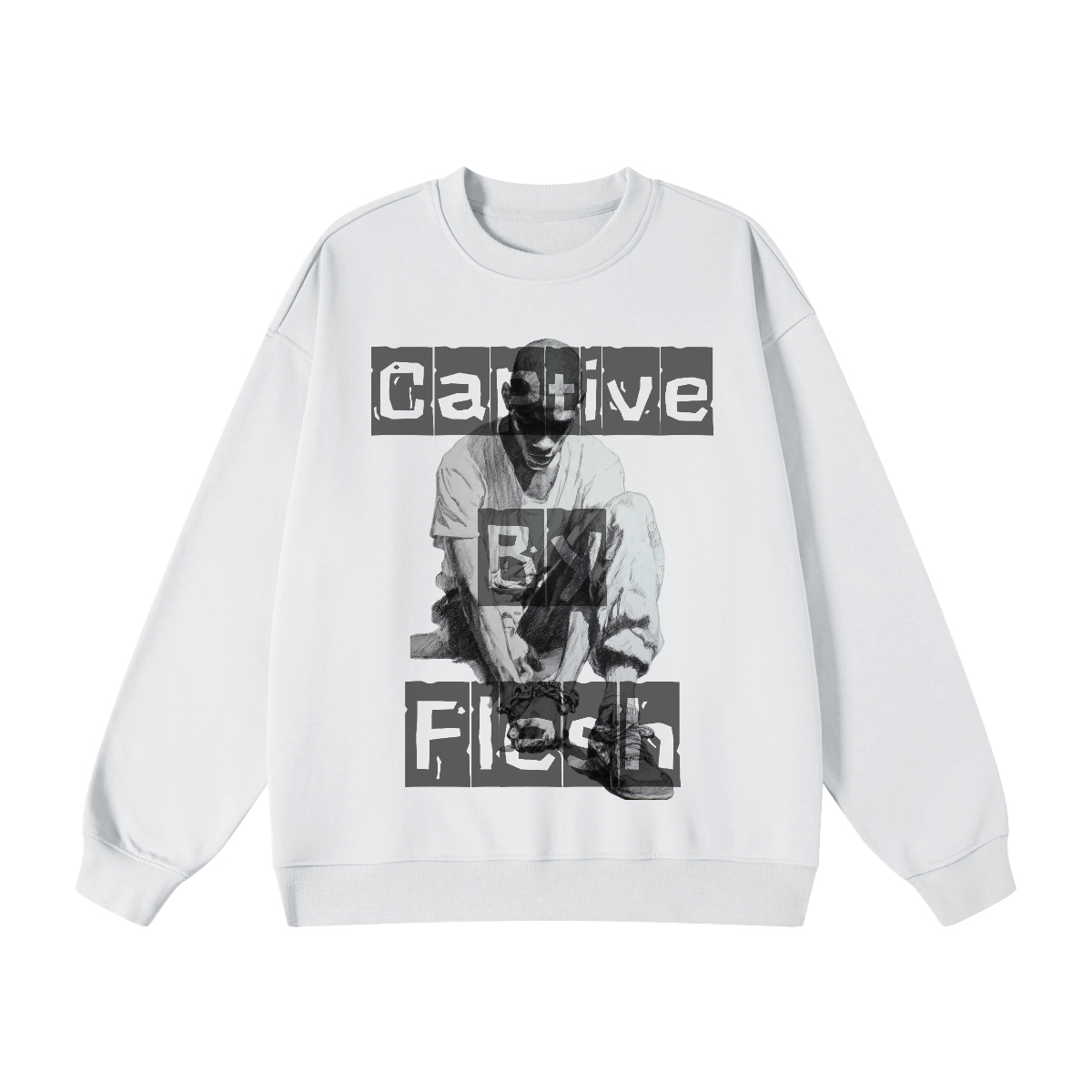 Captive By Faith/ Oversized Sweatshirt