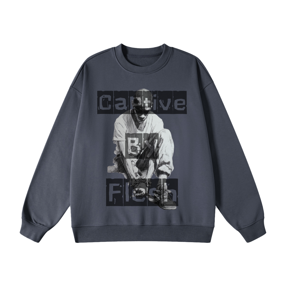 Captive By Faith/ Oversized Sweatshirt