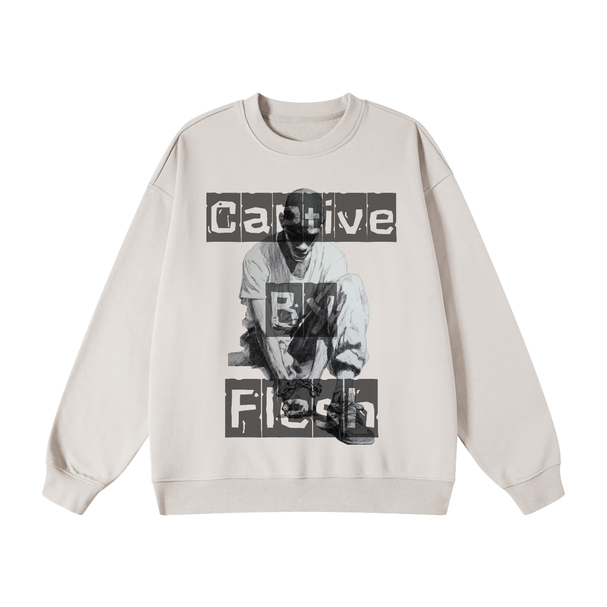 Captive By Faith/ Oversized Sweatshirt
