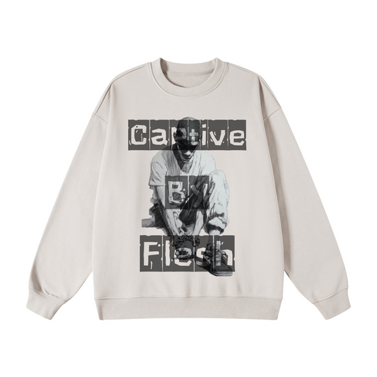 Captive By Faith/ Oversized Sweatshirt