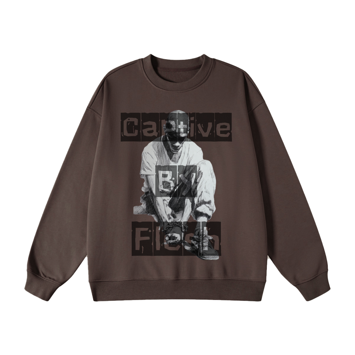 Captive By Faith/ Oversized Sweatshirt