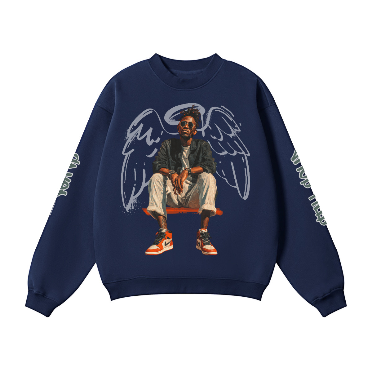 Saved, Still Solid/ Crewneck Sweatshirt