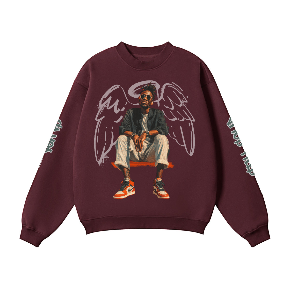 Saved, Still Solid/ Crewneck Sweatshirt