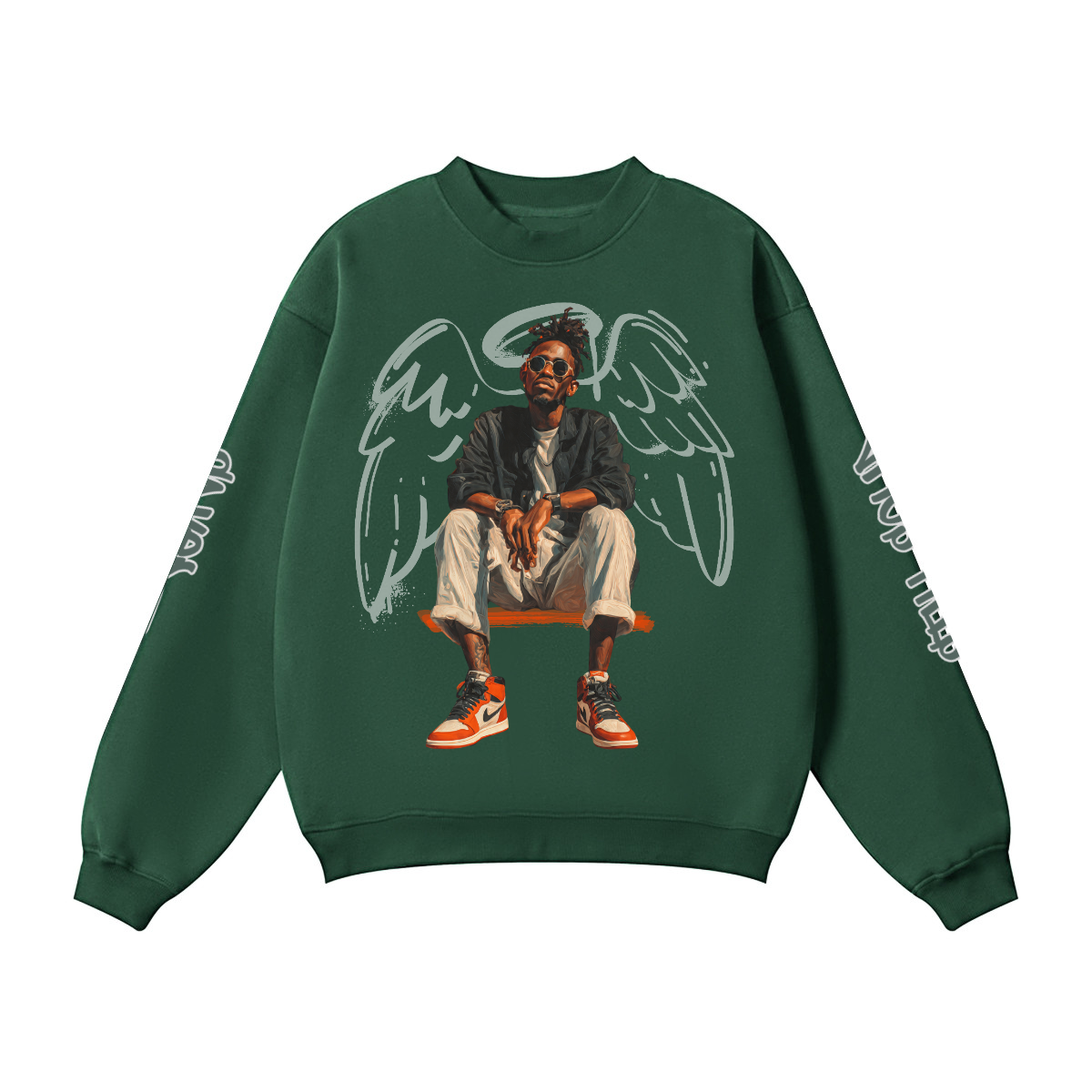 Saved, Still Solid/ Crewneck Sweatshirt