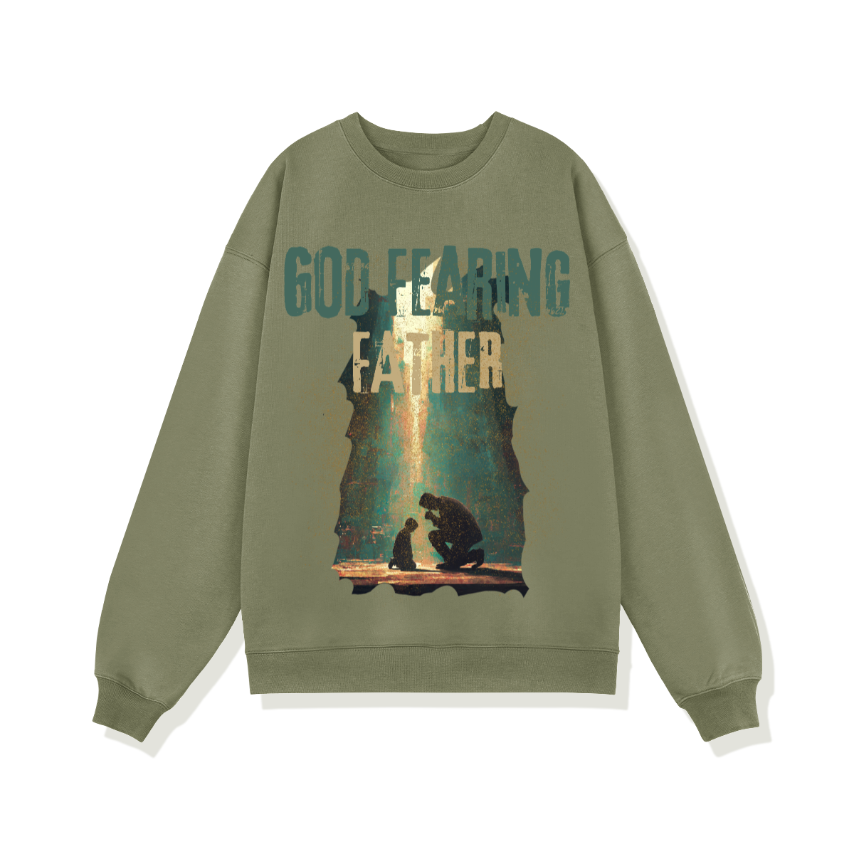 God Fearing Father/ Oversized Sweatshirt