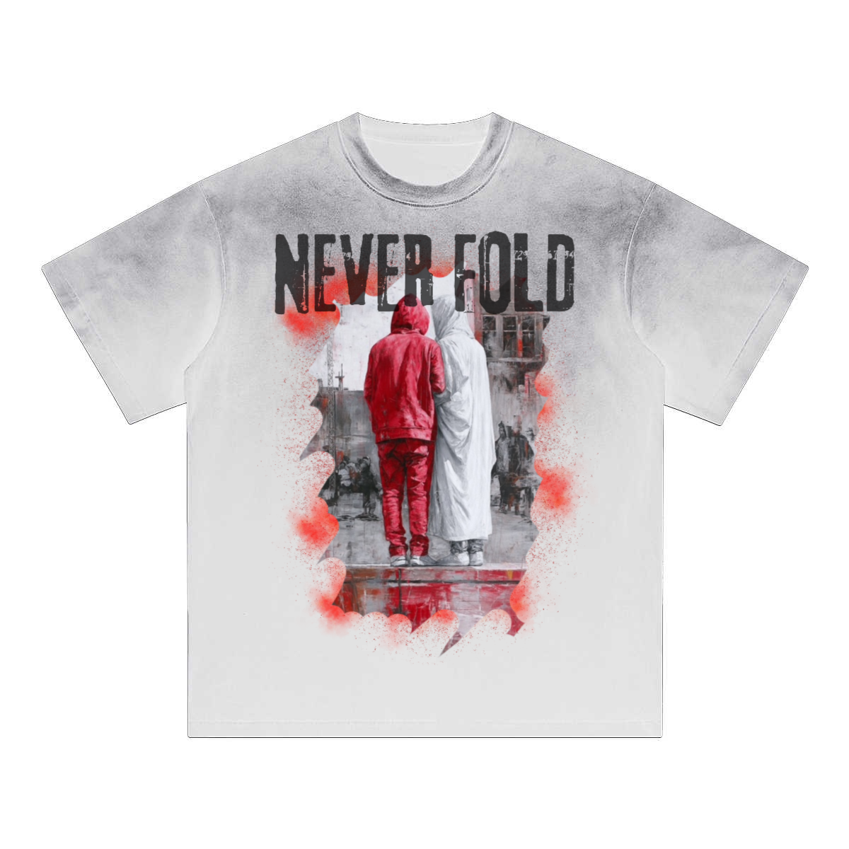 Never Fold/ Gradient T-Shirt