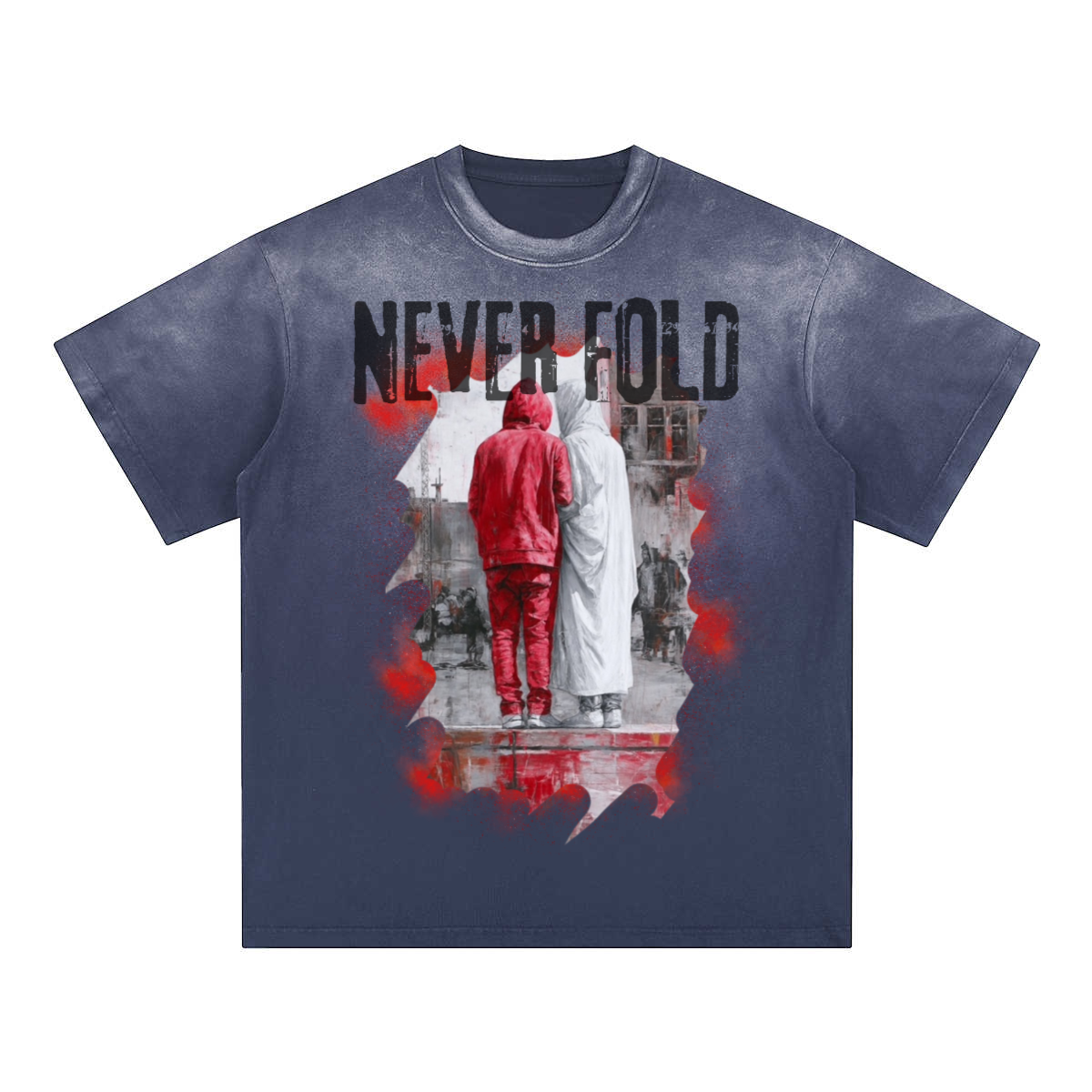 Never Fold/ Gradient T-Shirt