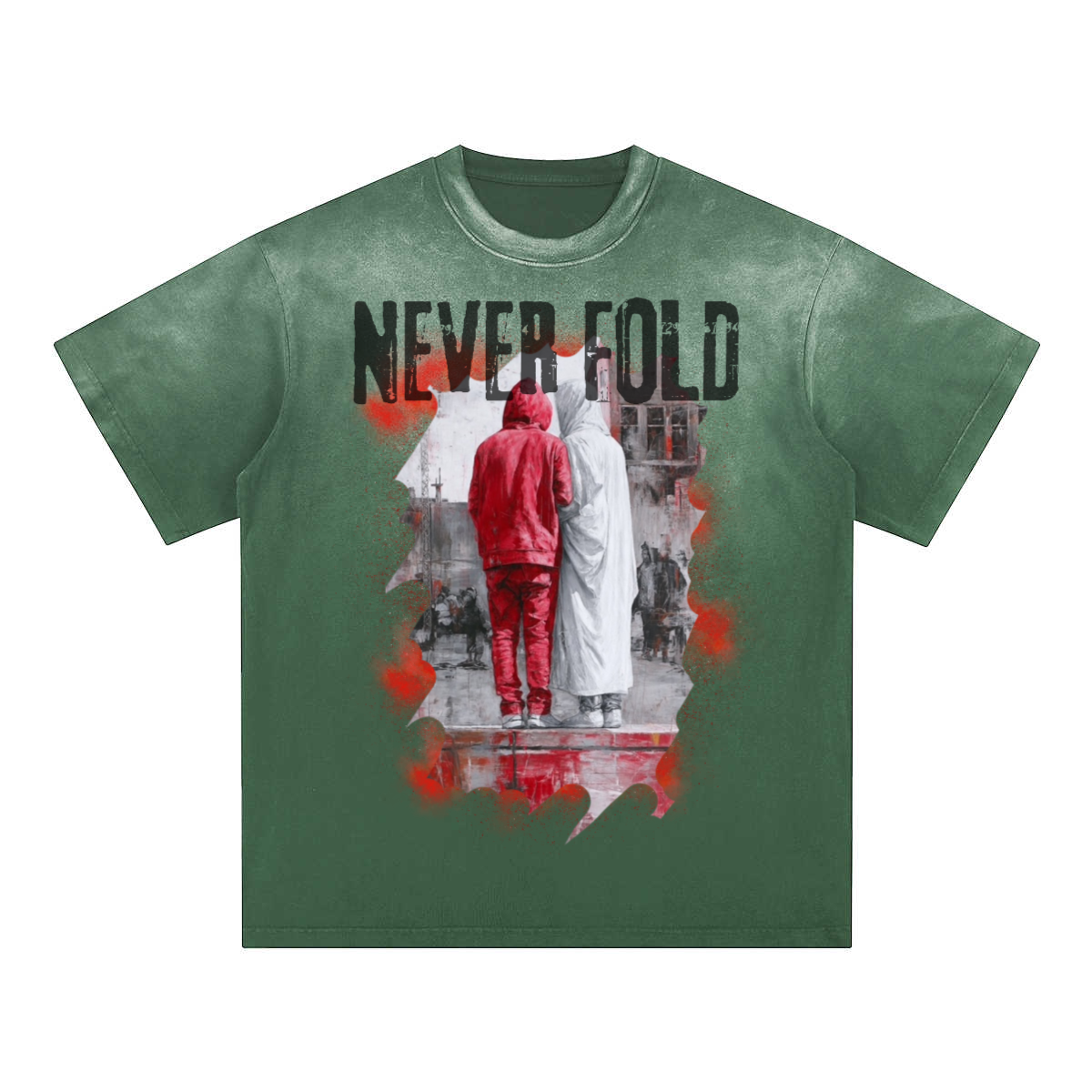 Never Fold/ Gradient T-Shirt