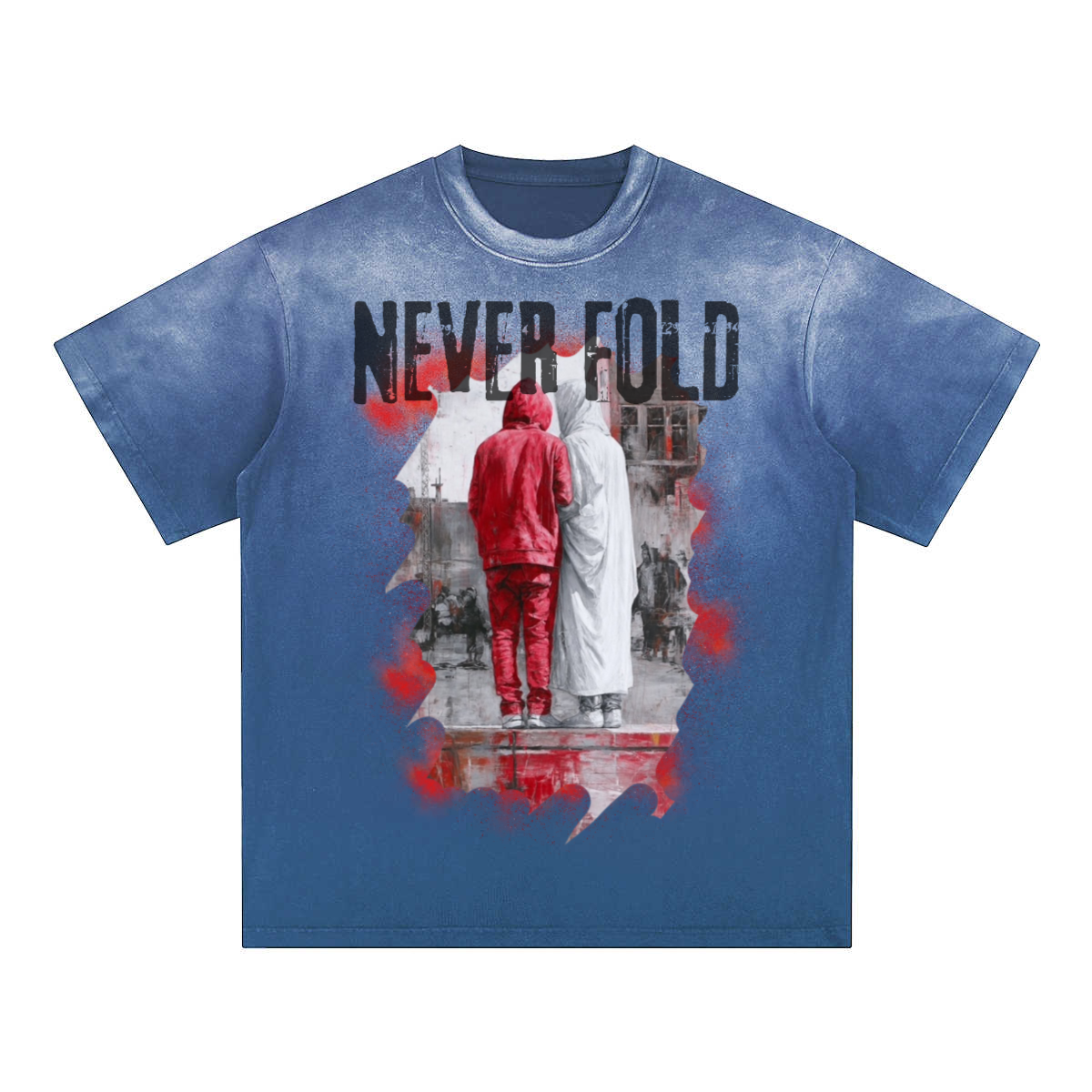 Never Fold/ Gradient T-Shirt