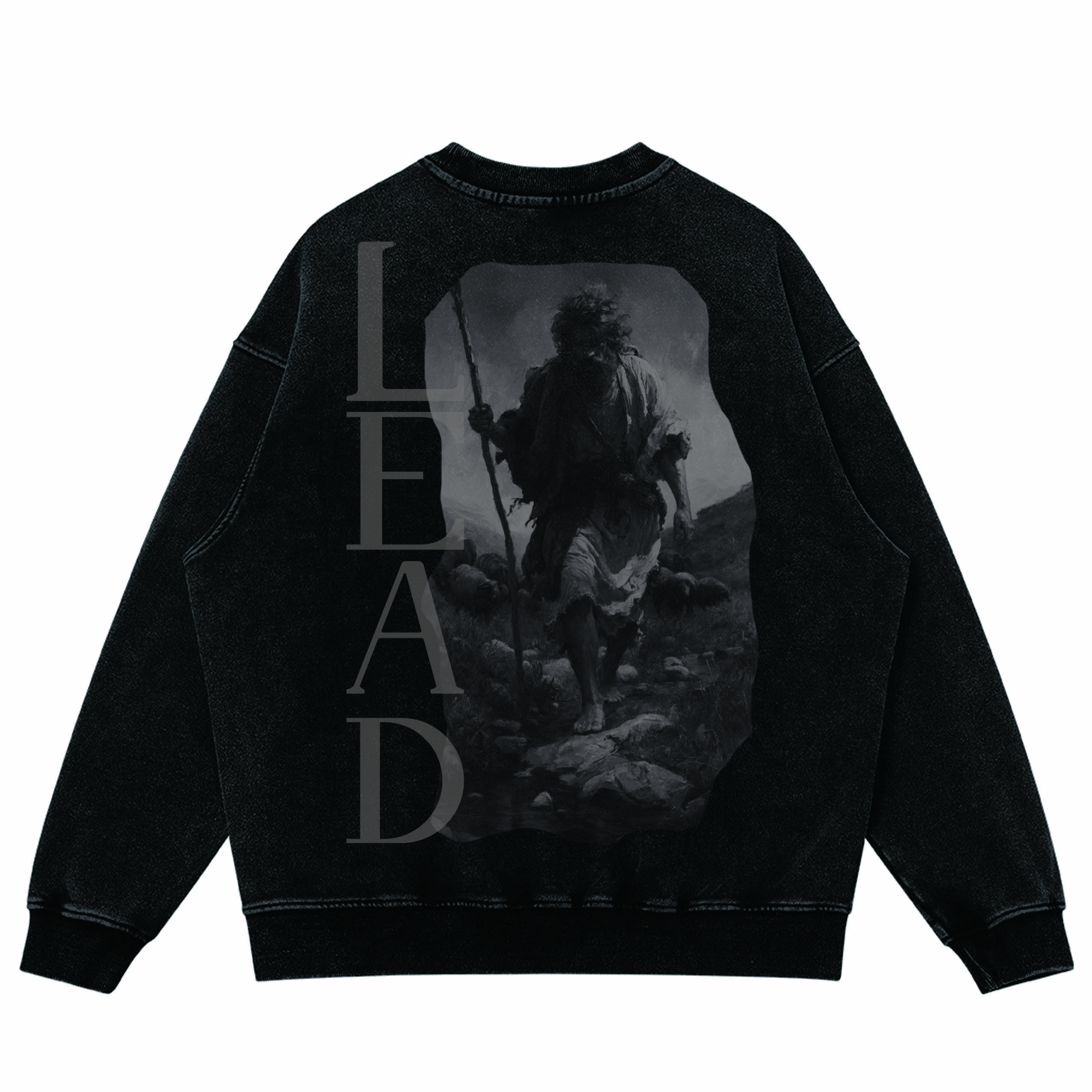 Leading the Way/ Oversized Faded Sweatshirt