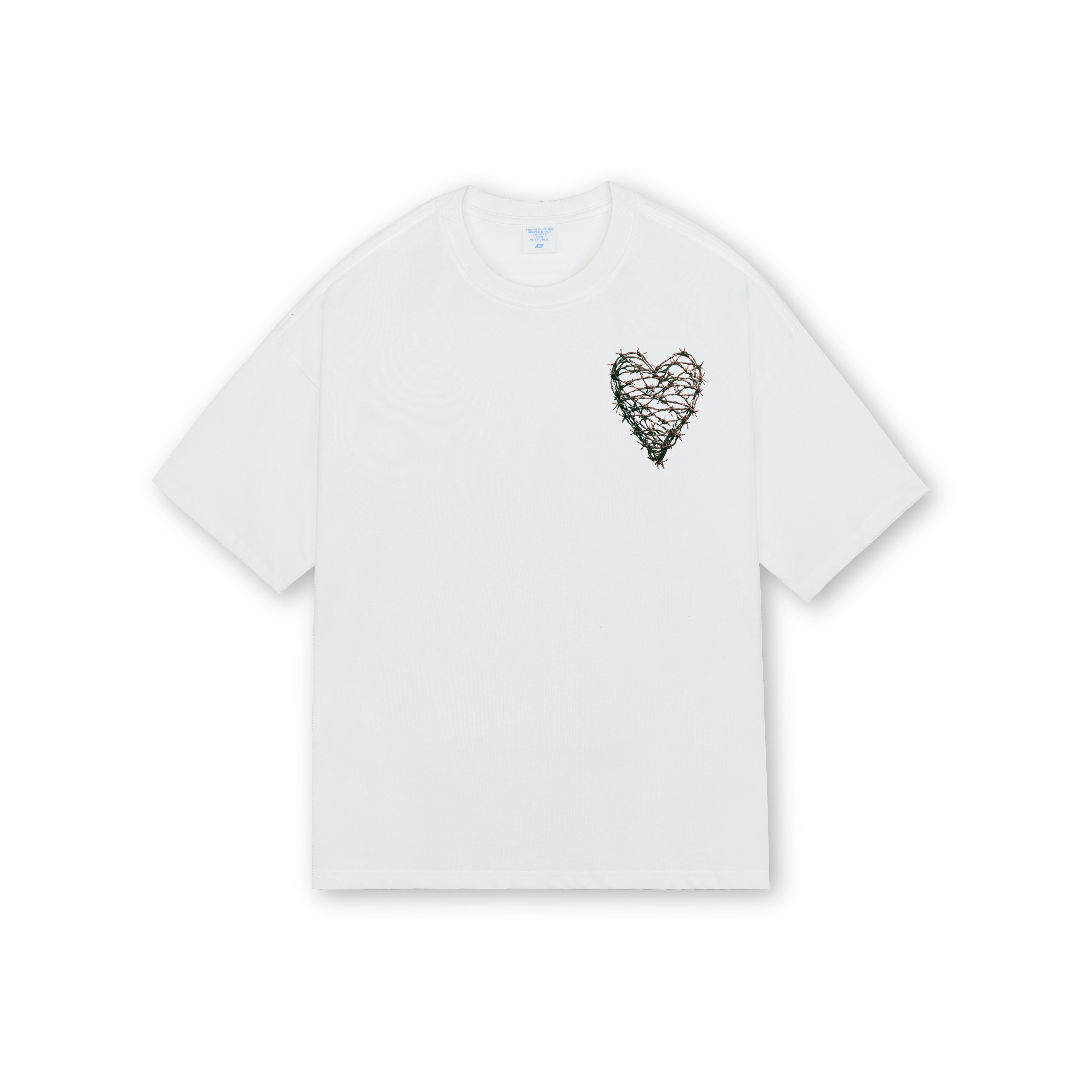 Guarded Heart/ Drop Shoulder Tee