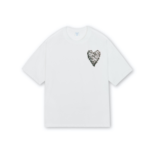 Guarded Heart/ Drop Shoulder Tee