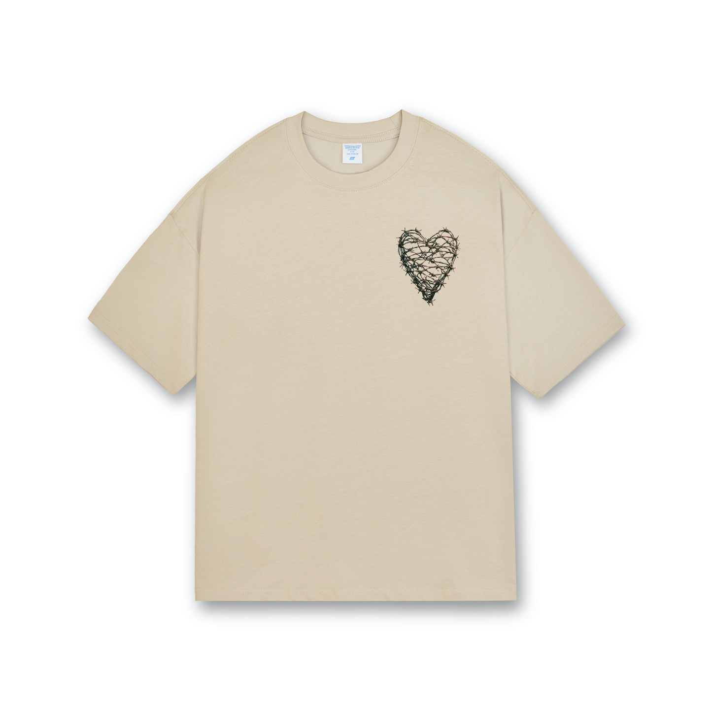 Guarded Heart/ Drop Shoulder Tee