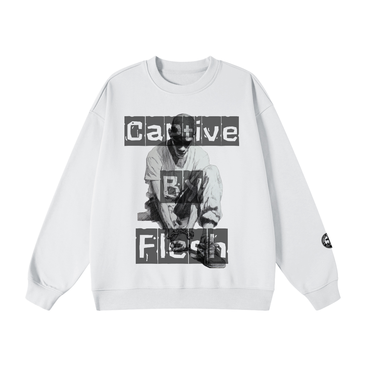 Captive By Flesh/ Over sized Sweatshirt