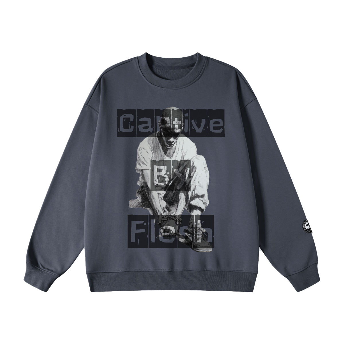 Captive By Flesh/ Over sized Sweatshirt