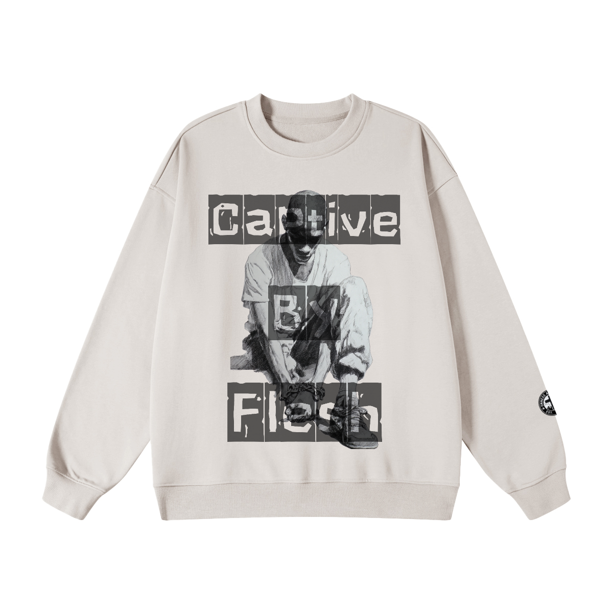 Captive By Flesh/ Over sized Sweatshirt