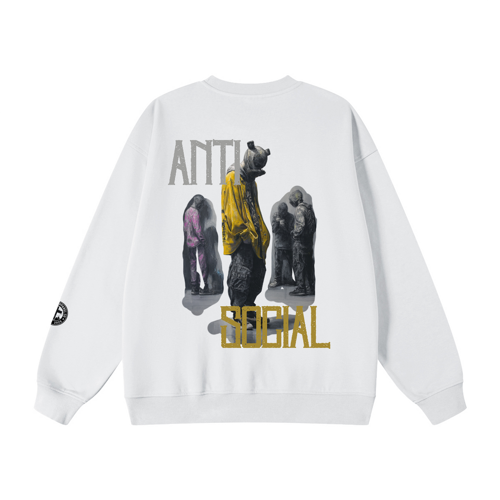 Anti Social (PRV 18:1) Oversized Sweatshirt