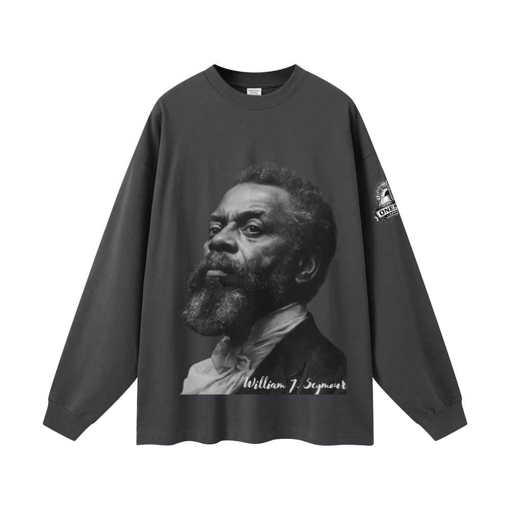 William J Seymour longsleeve tee
