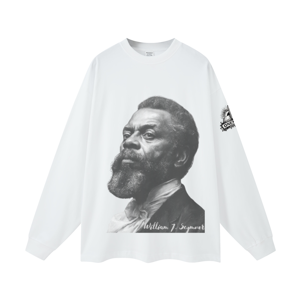 William J Seymour longsleeve tee