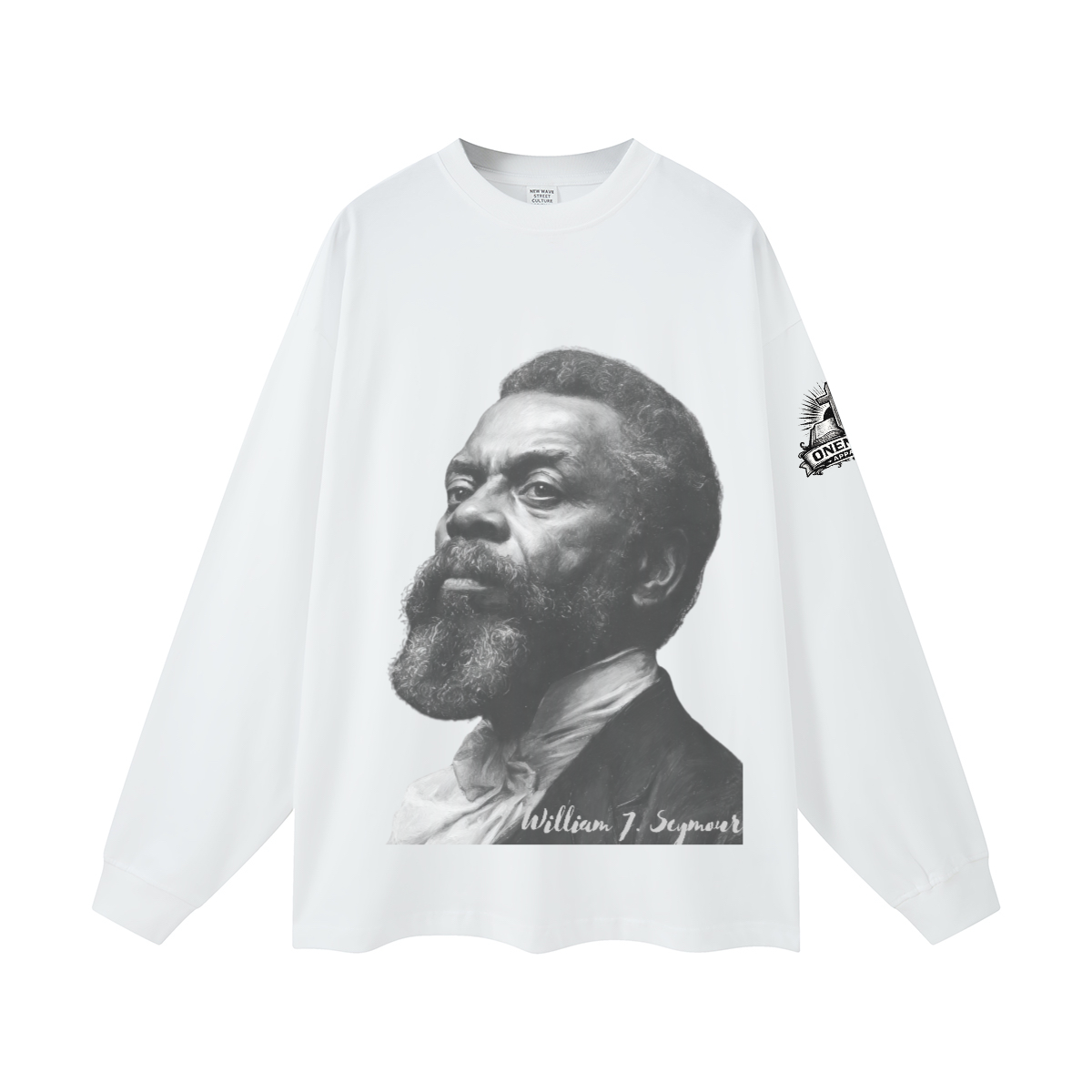 William J Seymour longsleeve tee