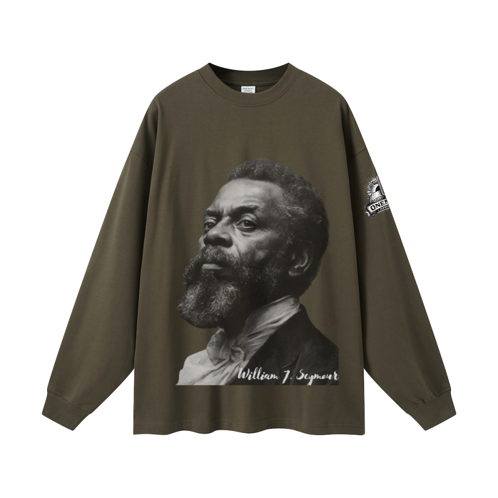 William J Seymour longsleeve tee
