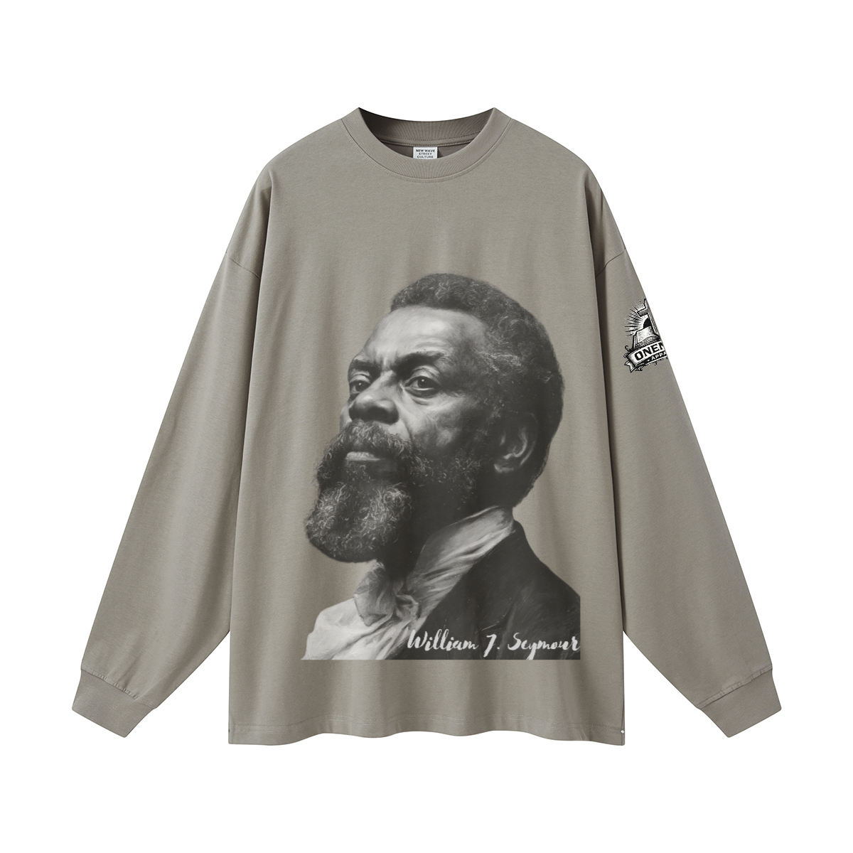 William J Seymour longsleeve tee