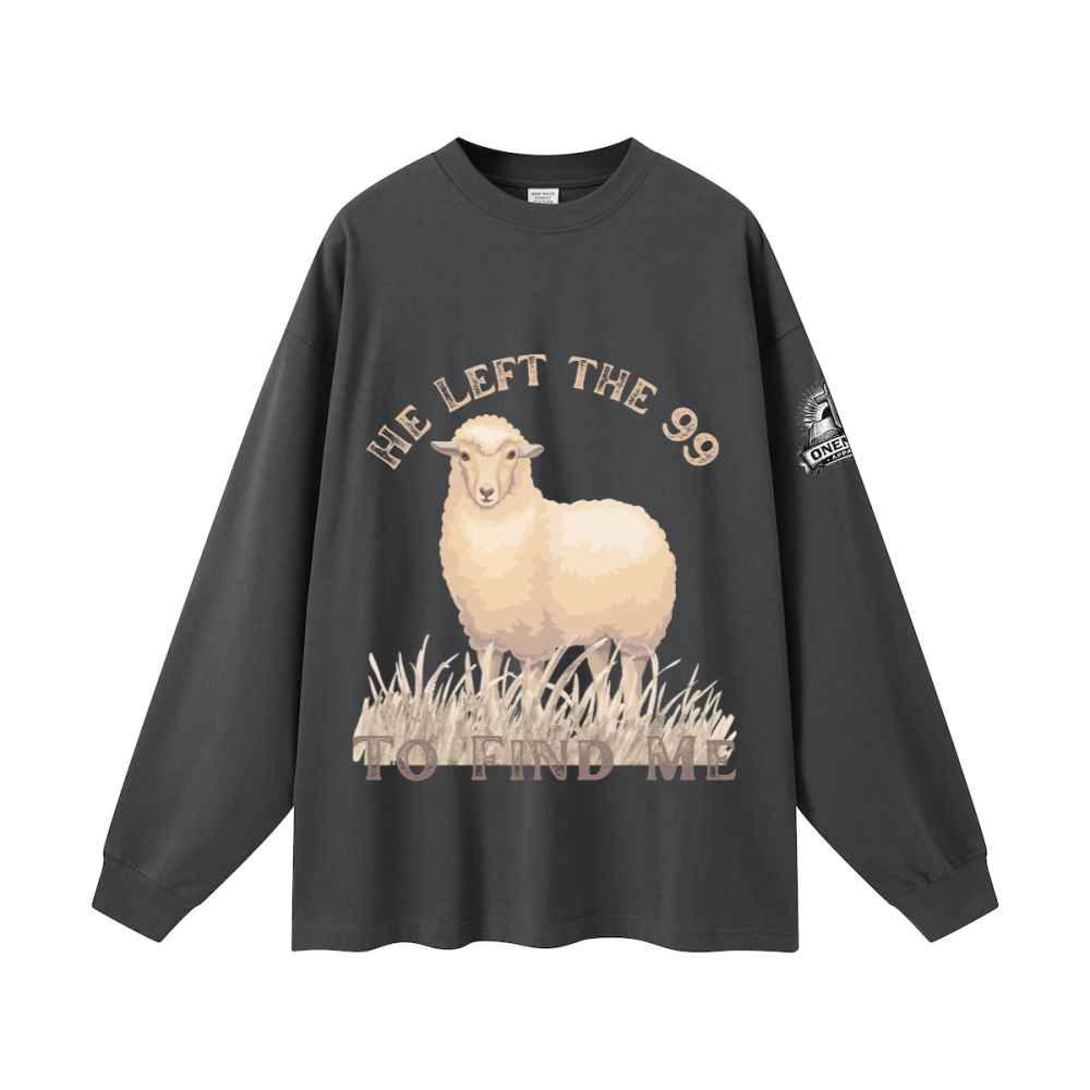 He Left the 99 longsleeve tee