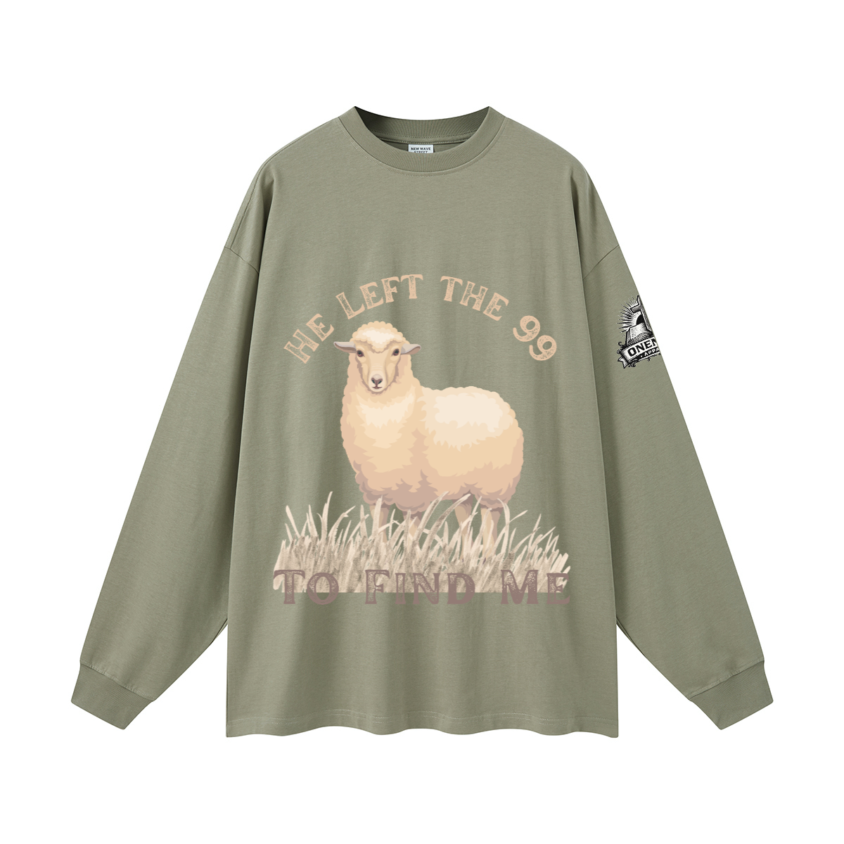 He Left the 99 longsleeve tee