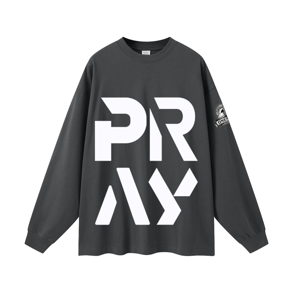 PRAY longsleeve tee