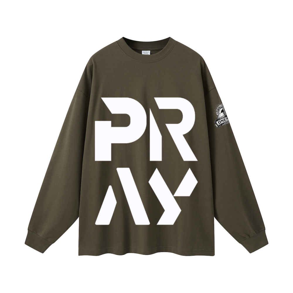 PRAY longsleeve tee