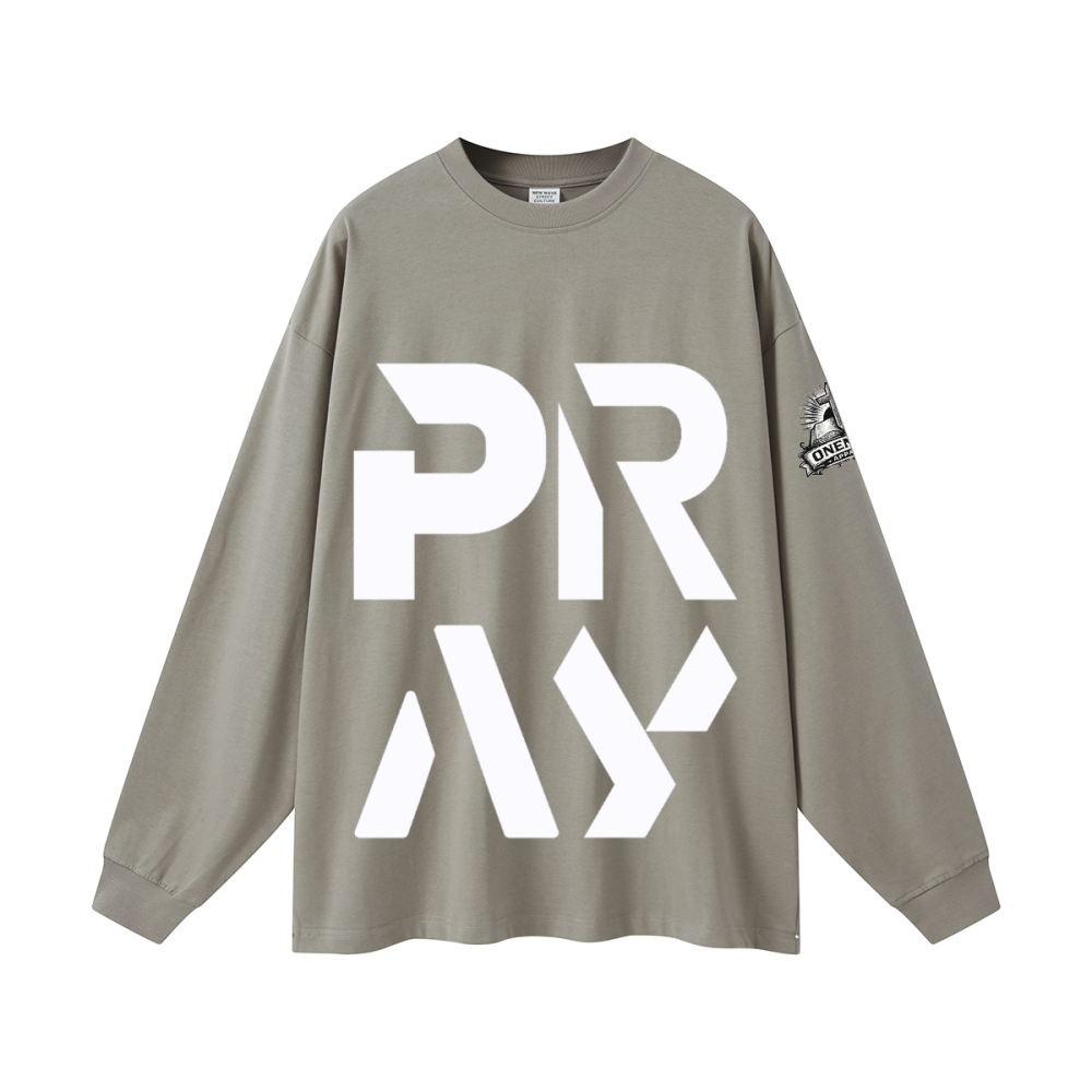 PRAY longsleeve tee