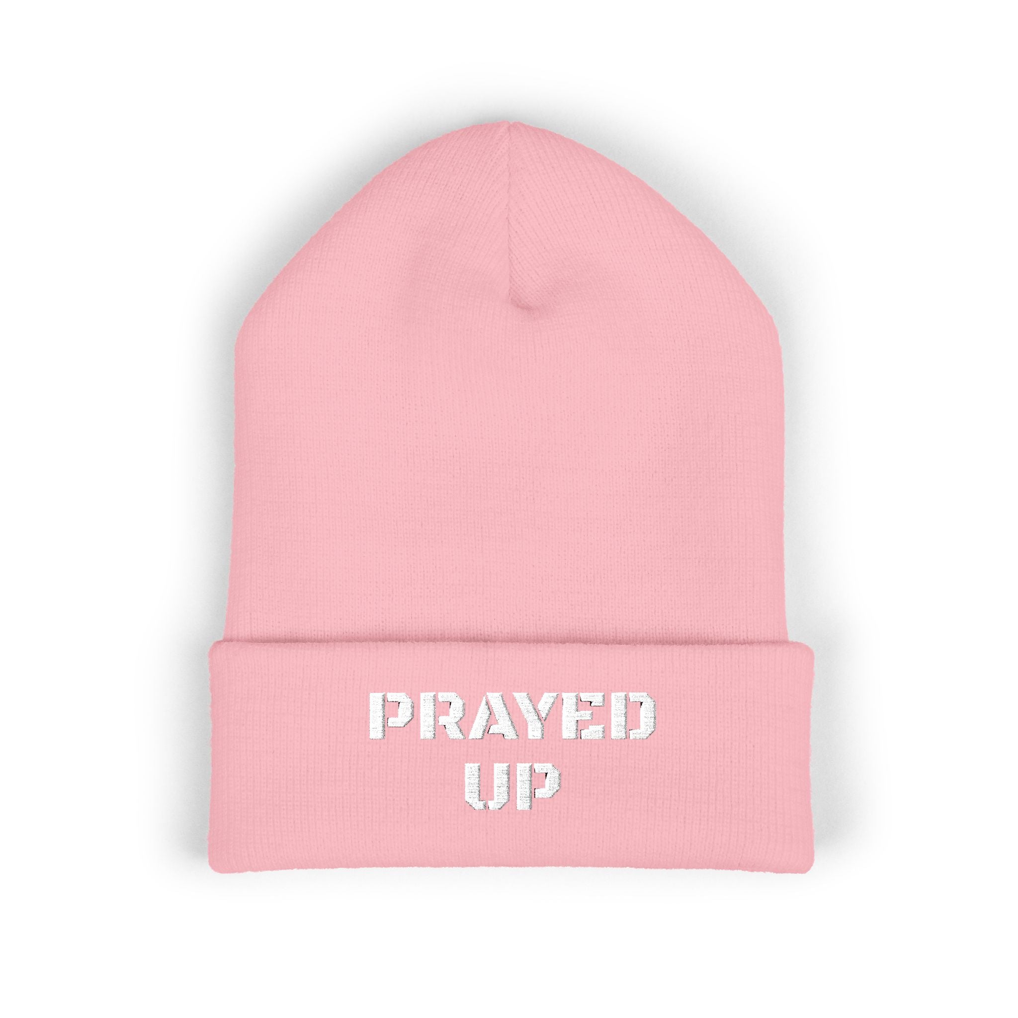 Prayed Up/ Classic Cuffed Beanie Hat