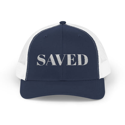 Saved Snapback Trucker hat