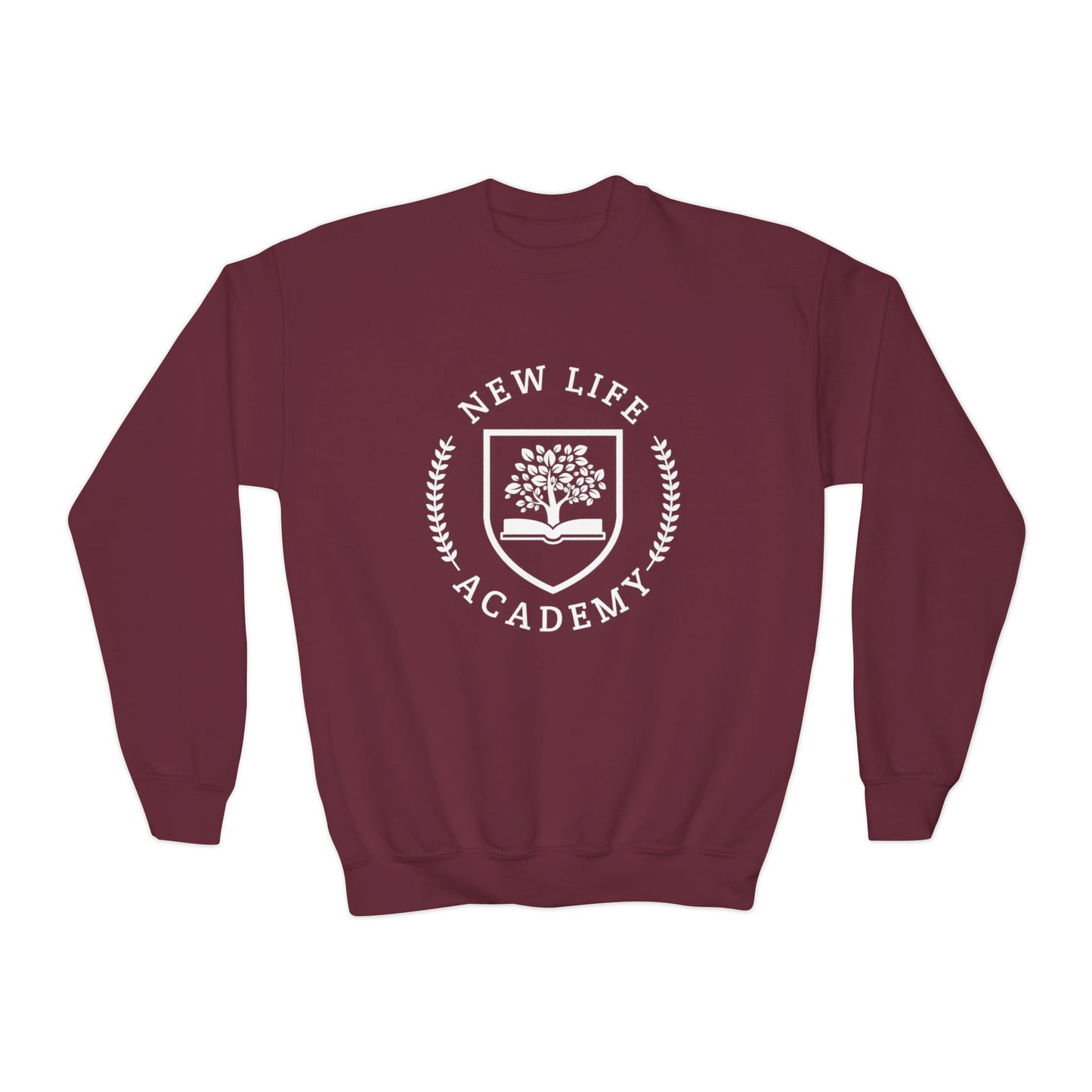 New Life Academy Youth Crewneck Sweatshirt