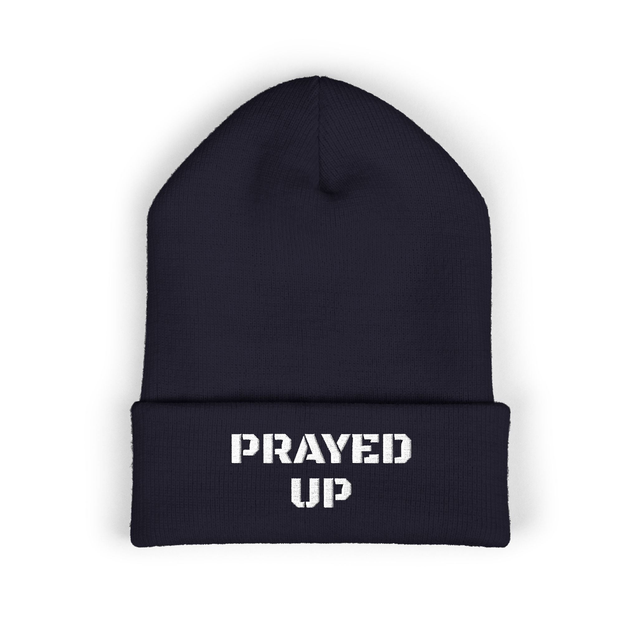 Prayed Up/ Classic Cuffed Beanie Hat